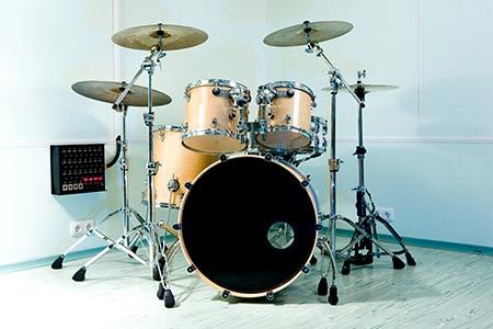 Packing drums for moving