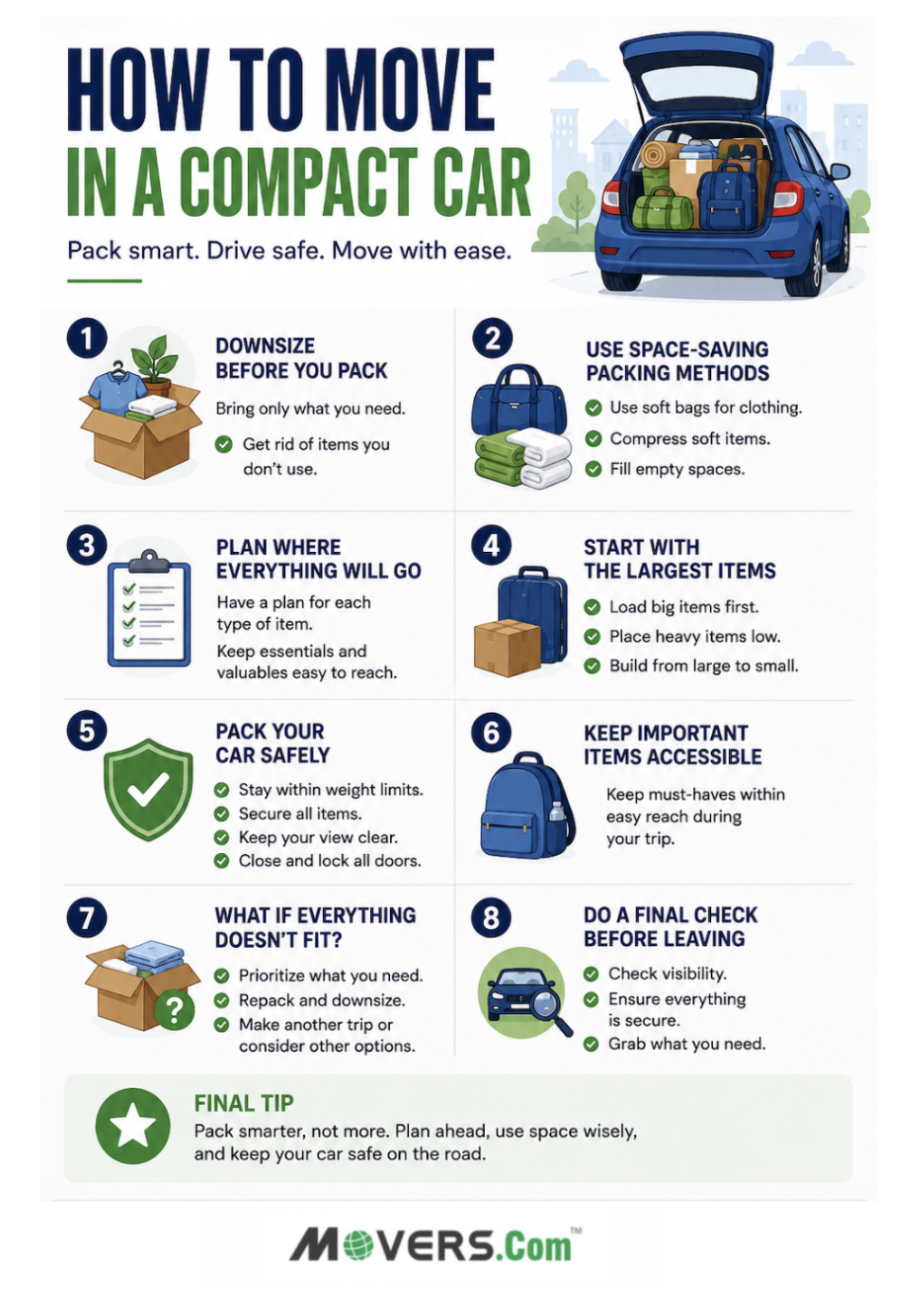 Moving in a compact Car