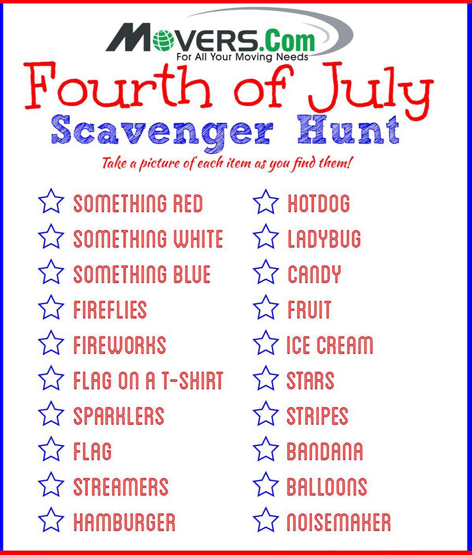 Fourth of July Activities for Kids - Movers.com