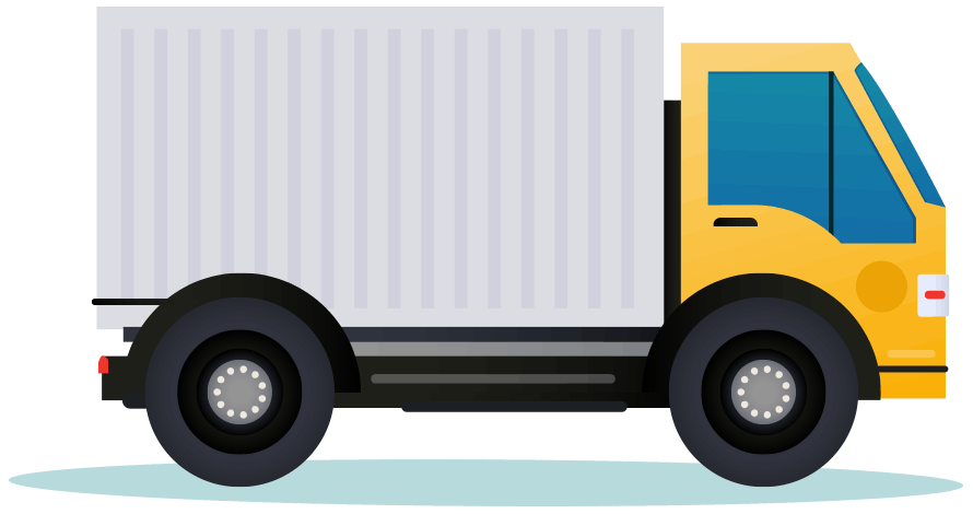 Moving Truck Illustration